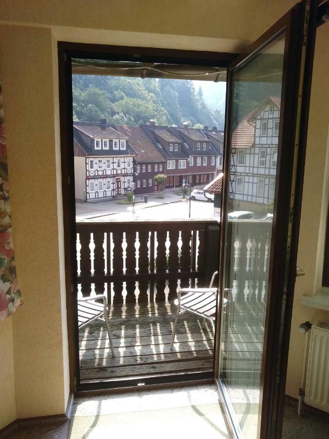 Hotel Bergschlosschen Zorge ภายนอก รูปภาพ